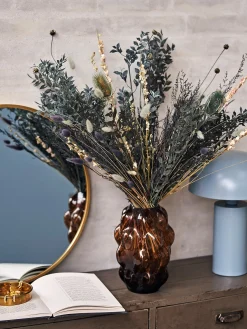 Best Søstrene Grene Schweiz Trockenblumen Mystic Blue Medium Petrol