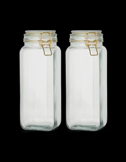 Søstrene Grene Schweiz Vorratsgläser 2100 Ml 2er-Pack Clear