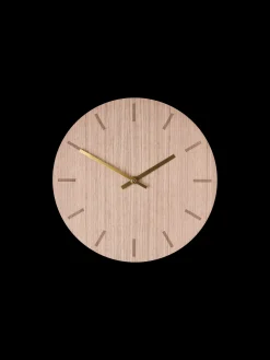 Søstrene Grene Schweiz Wanduhr Walnut Ø28 Dark Wood