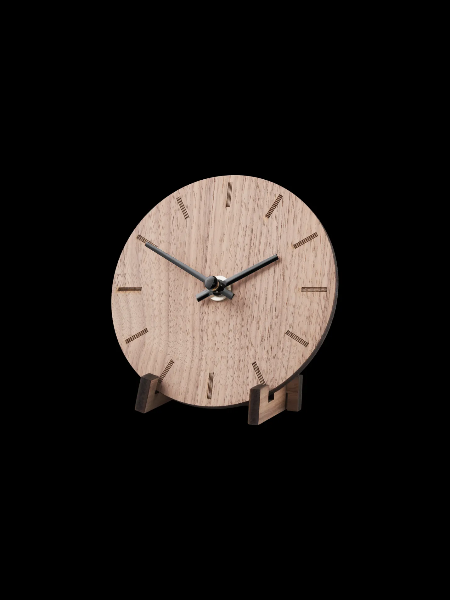 Sale Søstrene Grene Schweiz Wanduhr Walnut Ø12 Dark Wood