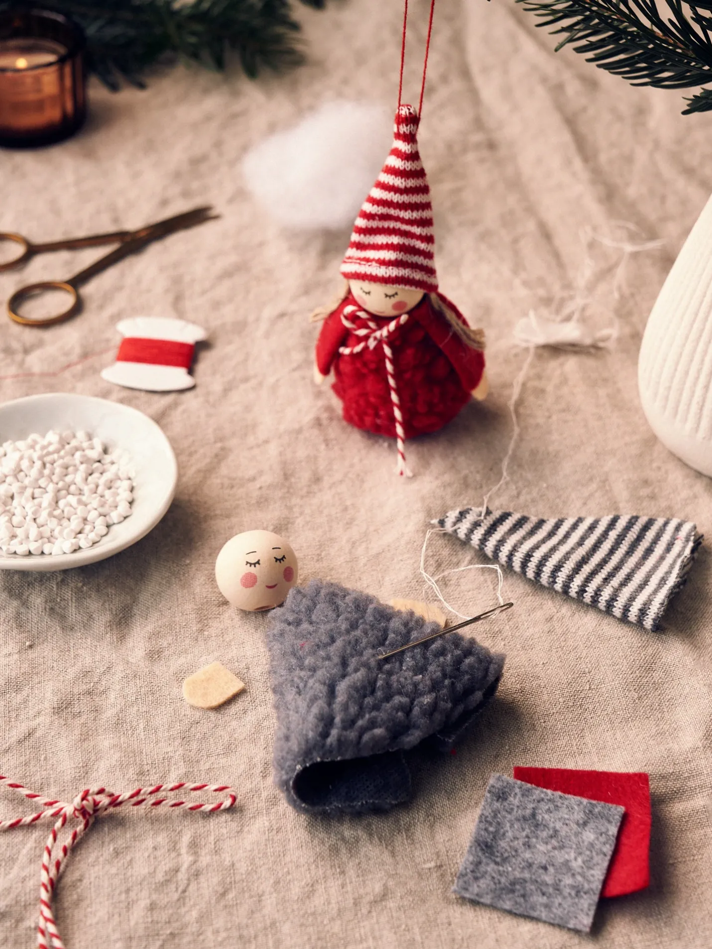 Søstrene Grene Schweiz Weihnachts-DIY-Set Red