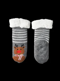 Discount Søstrene Grene Schweiz Weihnachtssocken Für Kinder 31/34 Silver Grey