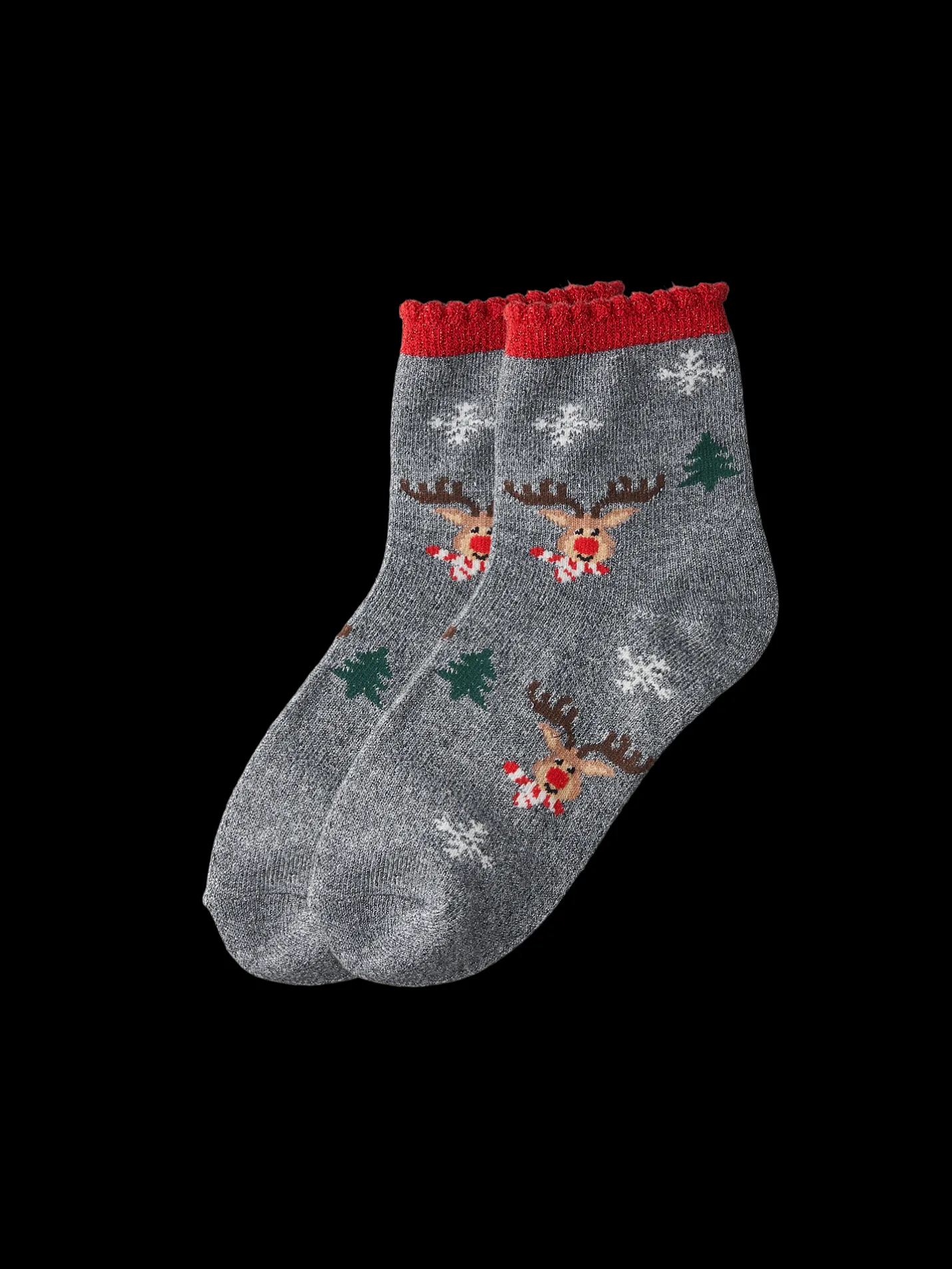 Discount Søstrene Grene Schweiz Weihnachtssocken Für Kinder 27/30 Anthracite