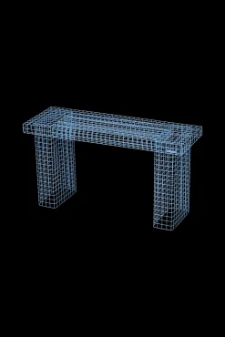 Søstrene Grene Schweiz WIRE BENCH Bank Smokey Blue