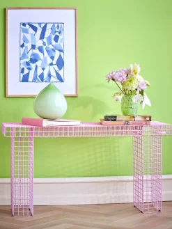 New Søstrene Grene Schweiz WIRE BENCH Bank Rose