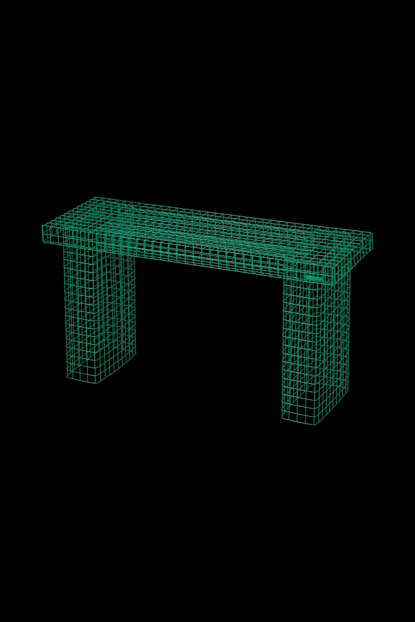 Hot Søstrene Grene Schweiz WIRE BENCH Bank Green