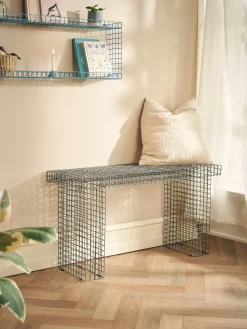 Discount Søstrene Grene Schweiz WIRE BENCH Bank Anthracite
