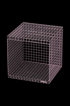 Online Søstrene Grene Schweiz WIRE CUBIC Würfelregal Grape