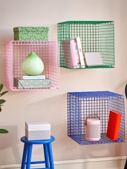 Søstrene Grene Schweiz WIRE CUBIC Würfelregal Rose