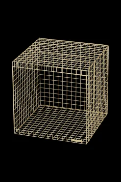 New Søstrene Grene Schweiz WIRE CUBIC Würfelregal Camel