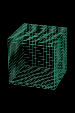 New Søstrene Grene Schweiz WIRE CUBIC Würfelregal Green