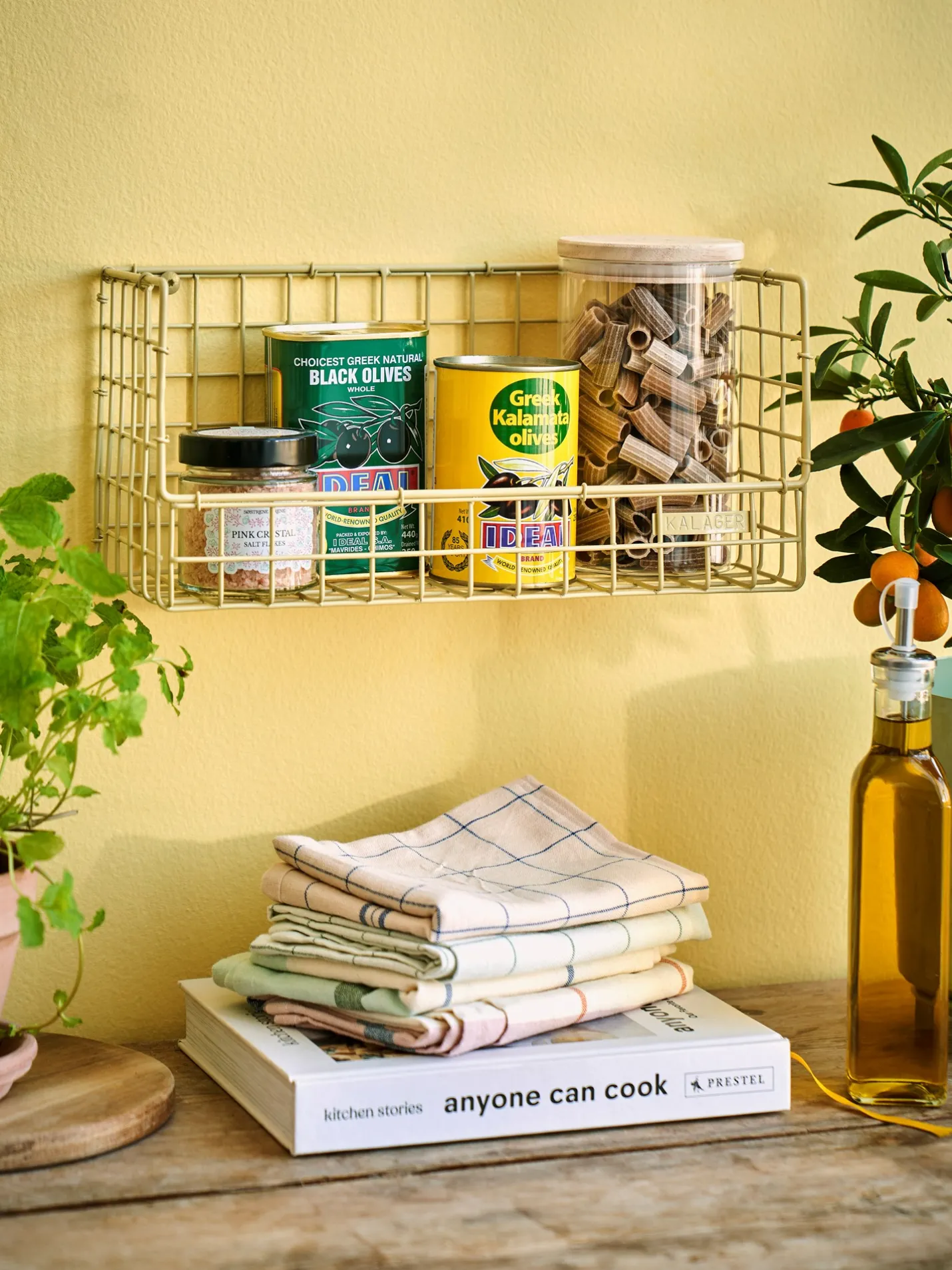 Søstrene Grene Schweiz WIRE SHELF Wandregal Camel