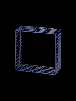 Søstrene Grene Schweiz WIRE SQUARE Wandregal Navy
