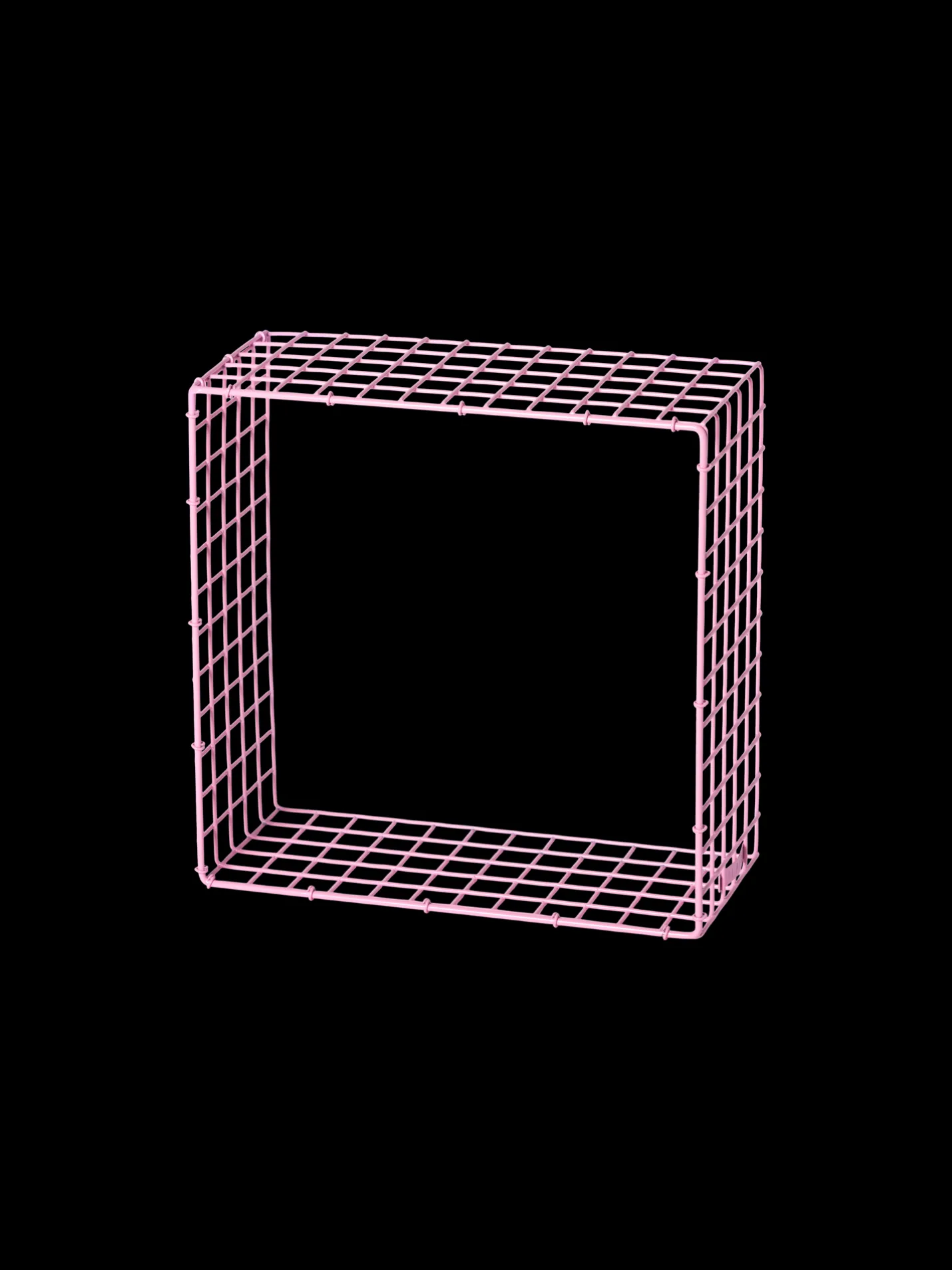 Best Søstrene Grene Schweiz WIRE SQUARE Wandregal Rose