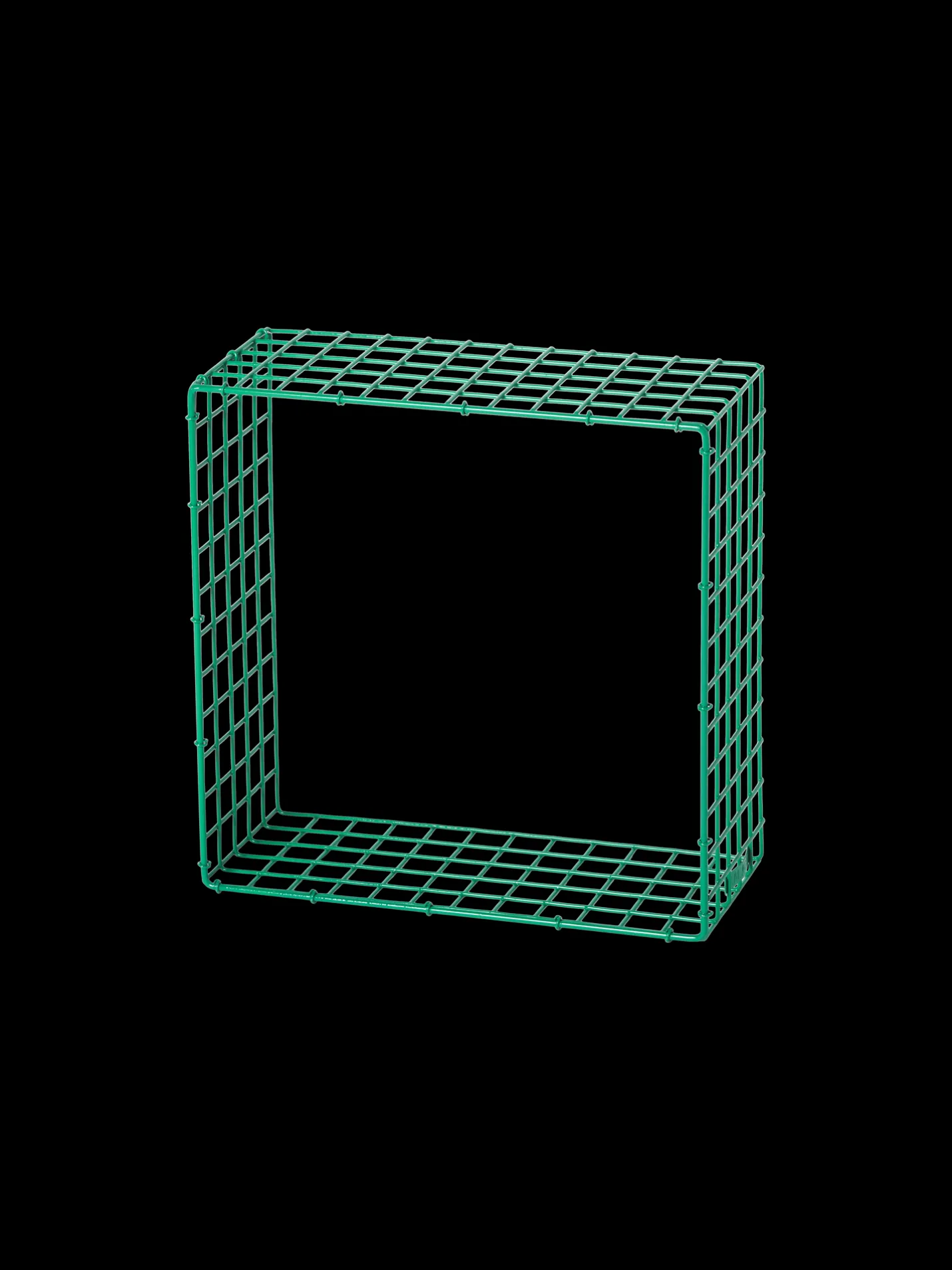 Søstrene Grene Schweiz WIRE SQUARE Wandregal Green