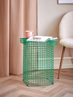 Discount Søstrene Grene Schweiz WIRE STOOL Hocker Green
