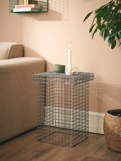 Outlet Søstrene Grene Schweiz WIRE STOOL Hocker Anthracite