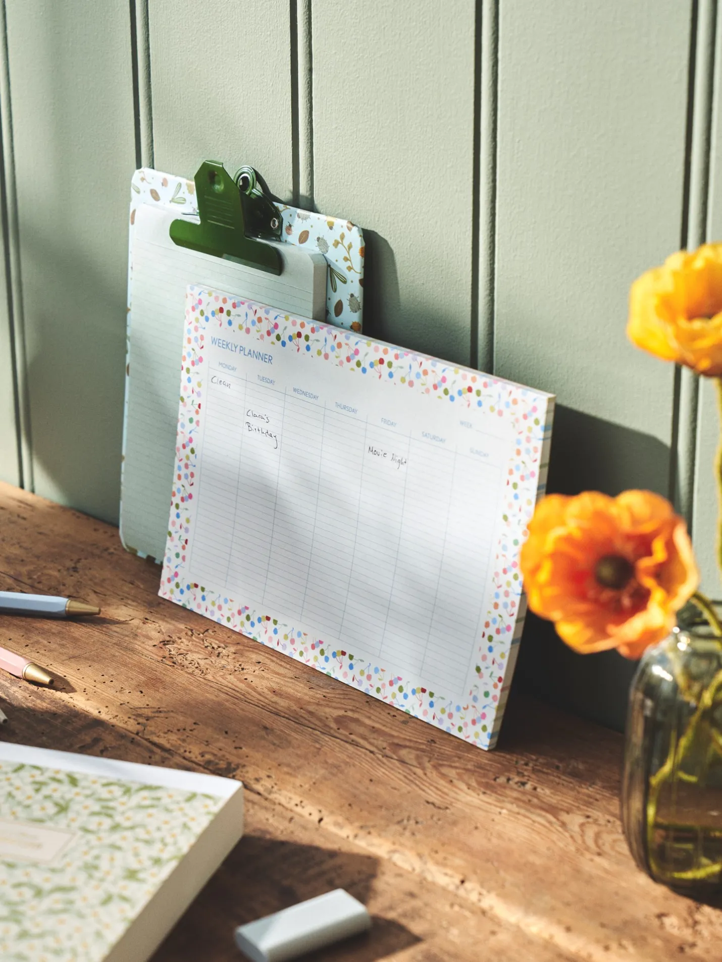 Discount Søstrene Grene Schweiz Wochenplaner Off White