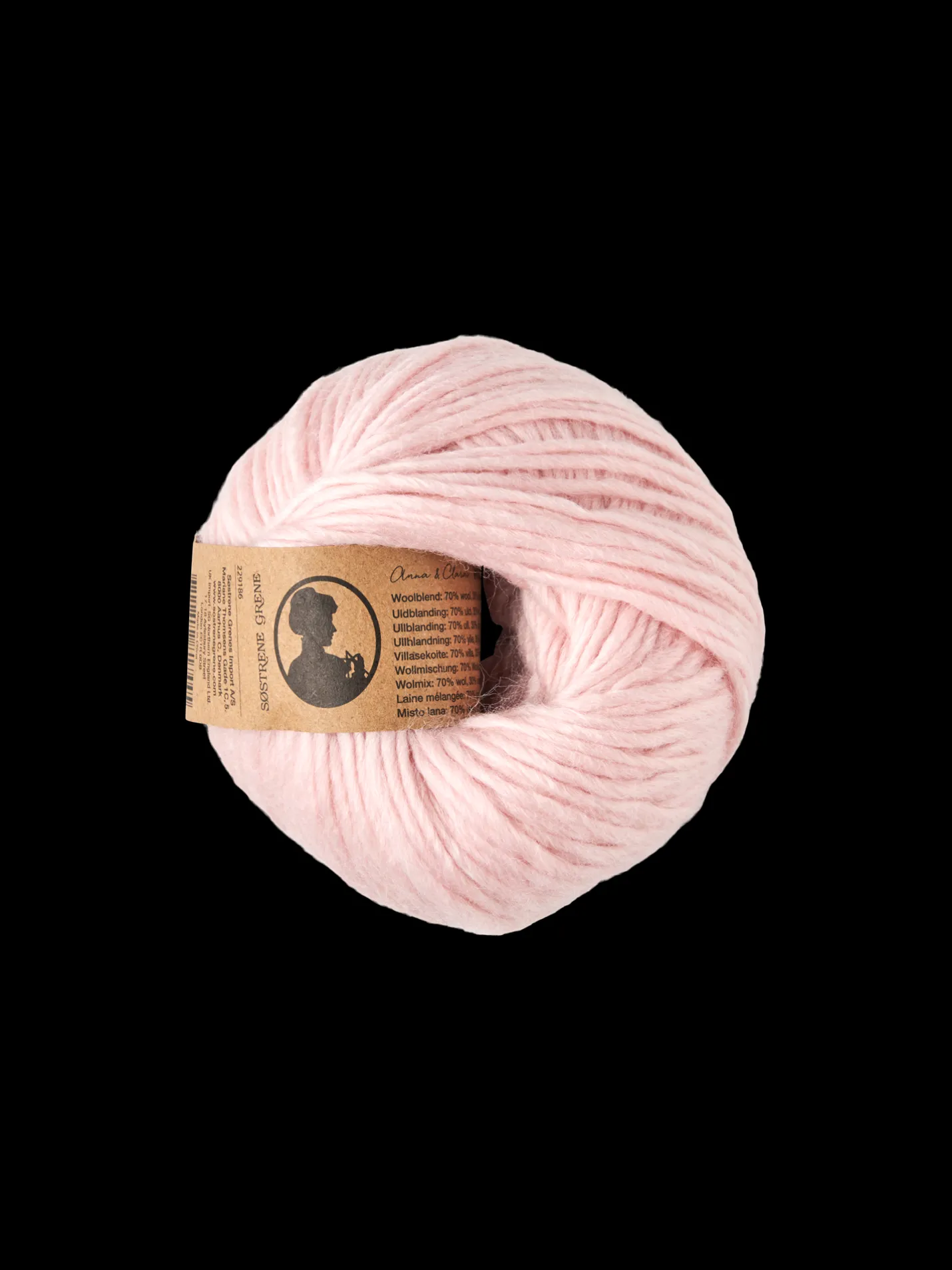 Discount Søstrene Grene Schweiz Woll-Bambus-Garn Rose