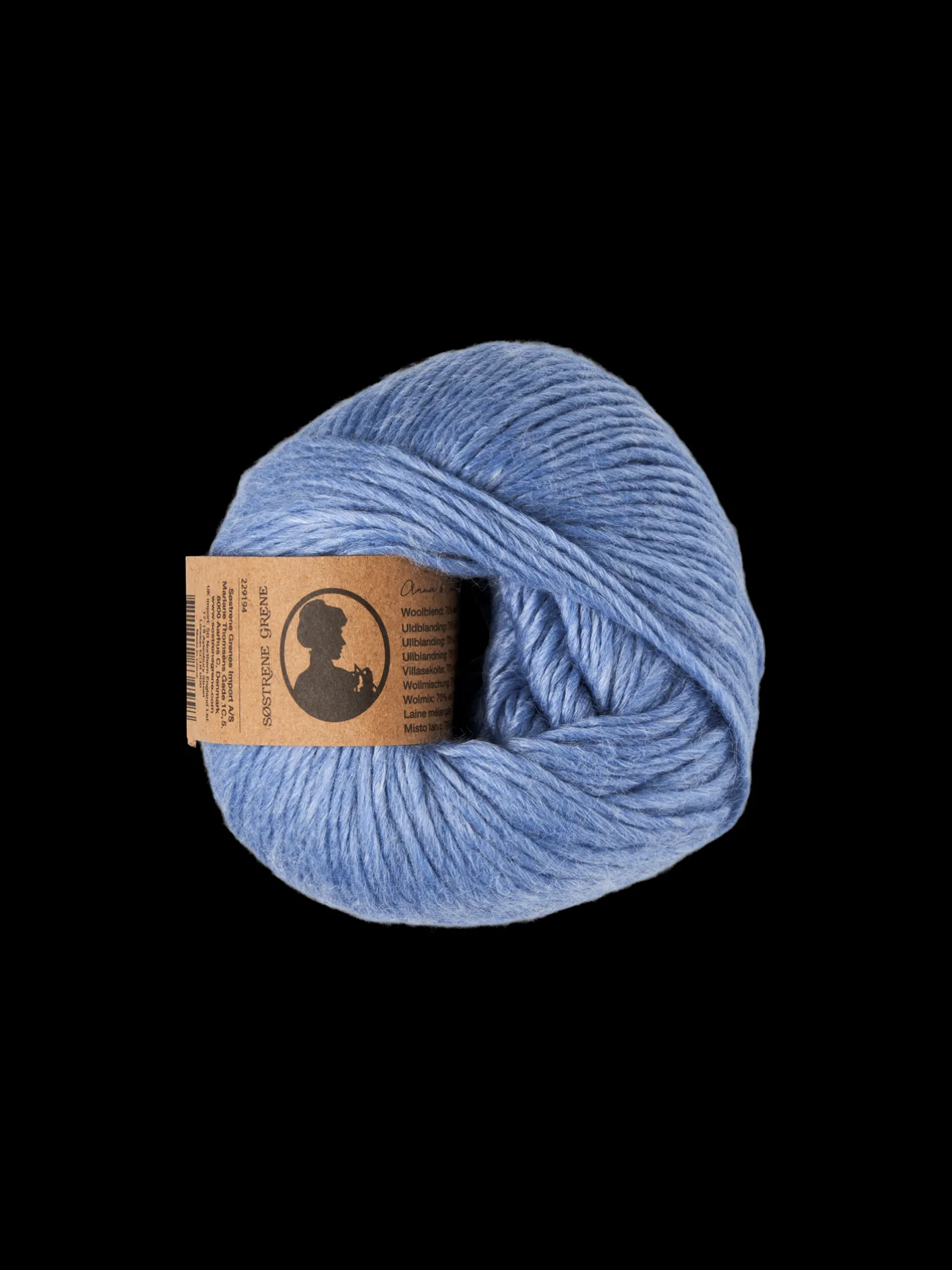 Søstrene Grene Schweiz Woll-Bambus-Garn Smokey Blue