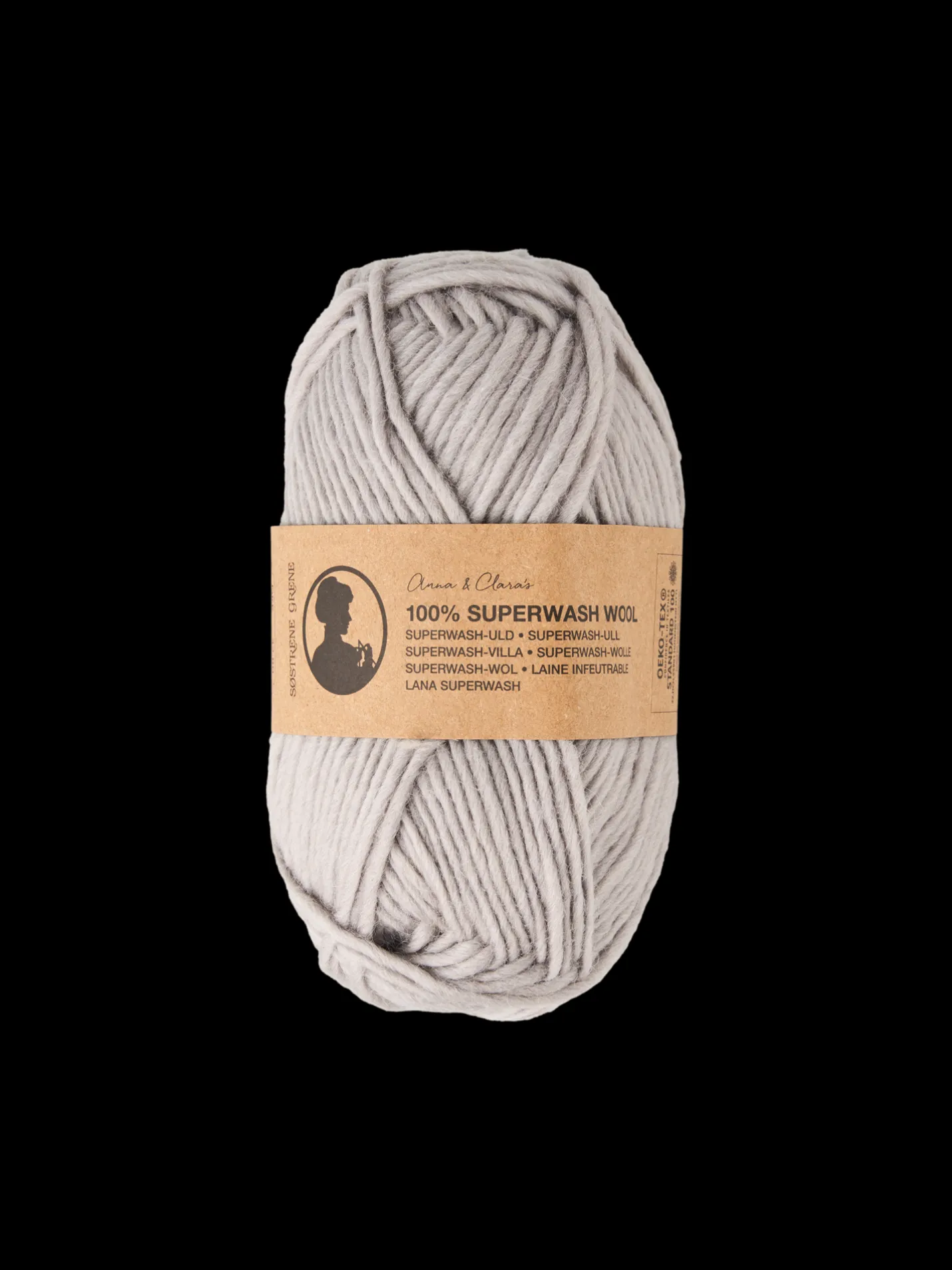 Clearance Søstrene Grene Schweiz Wollgarn Cool Grey
