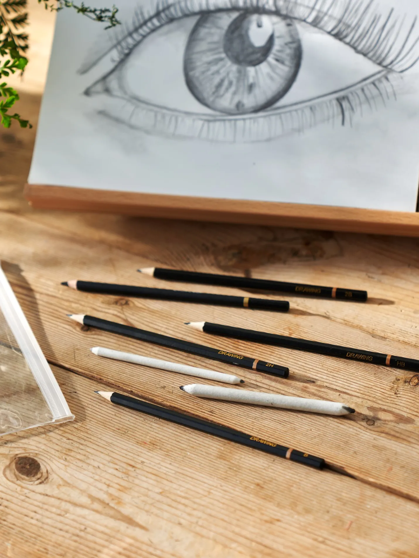 Hot Søstrene Grene Schweiz Zeichenkohlestifte-Set Black